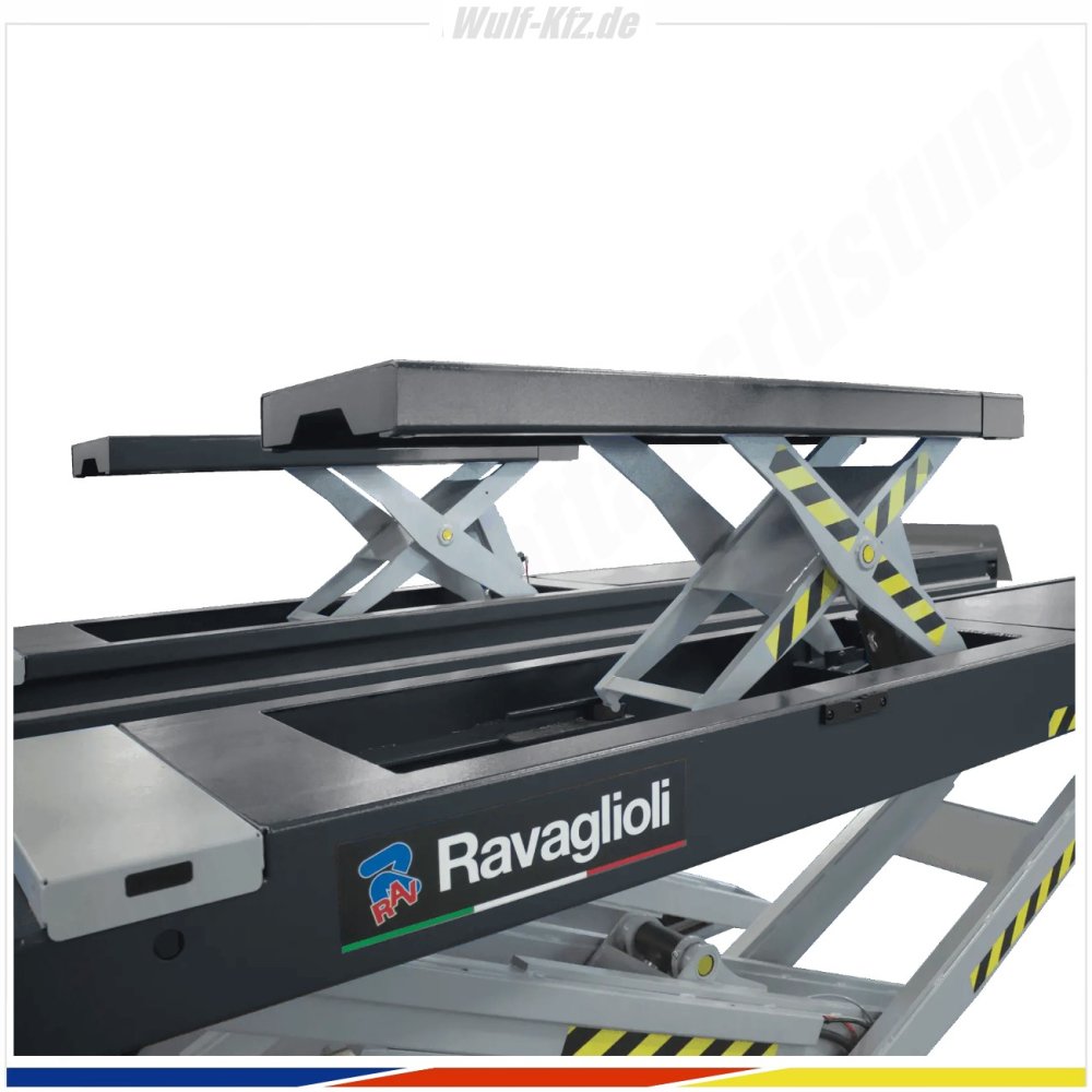 Ravaglioli Auffahr- Scherenhebebühne RAV650N.2.55ISI